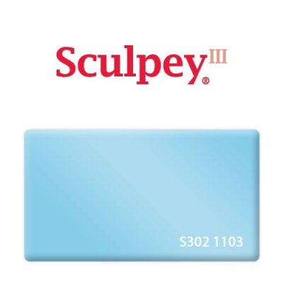 Полимерная глина Sculpey III, светло-голубой (1103)