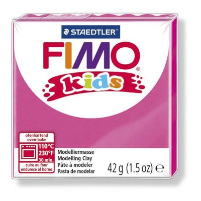 Полимерная глина FIMO kids, фуксия (220)