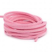 Замшевый шнур темно-розовый