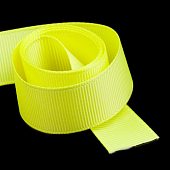 Репсовая лента лимонная 19,1 мм. (525)