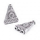 Концевик на 3 нити "Тибет" сереб.