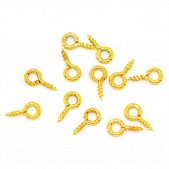 Штифт с петелькой (зол.)