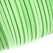 Шнур замшевый лайм