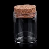 Баночка с пробкой 60х47 мм.
