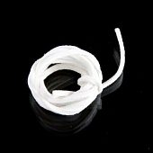 Шнур замшевый белый