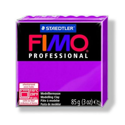 Полимерная глина FIMO professional, чисто-пурпурный (210)