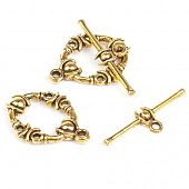 Замок Тогл "Грация" золот.