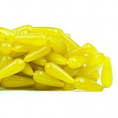 Нефрит граненый лимонный - бусина капля, 29x11 мм.