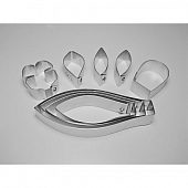 Набор каттеров "Каттлея Биколор" S