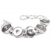 Браслет Chunk металлический на 5 кнопок #1