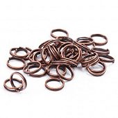 Колечки двойные 8х0,8 мм. мед.