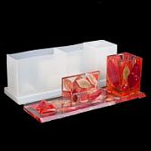 Силиконовый молд "Настольная подставка под канцтовары"