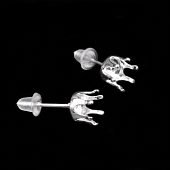 Пуссеты-касты "Круг" 6х6 мм.