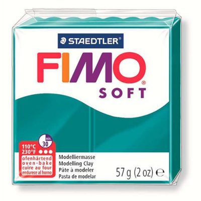 Полимерная глина FIMO Soft бирюза (36)