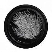 Декор "Стальная нить" в пластиковом контейнере