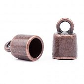 Концевик для шнура "Купол" медн.