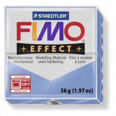 Полимерная глина FIMO Double Effect Agate Blue