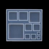 Силиконовый молд "Комплект квадратов"