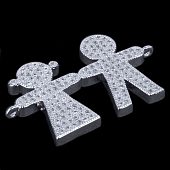 Коннектор LUX "Любовь" платин.