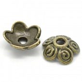 Шапочка "Завиток" бронз.