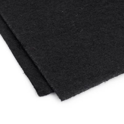Фетр для вышивки черный (толщина 2 мм.) 30х20 см.
