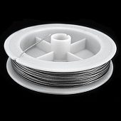 Тросик ювелирный (струна) серый 0,5 мм. (35 метров)