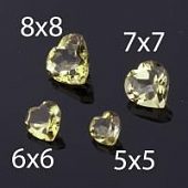 Цитрин. Сердце.