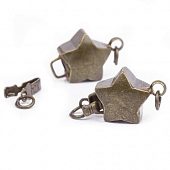 Замок вкладыш "Звезда" бронз.