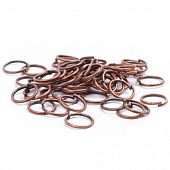 Колечки одинарные 8х0,7 мм. мед.