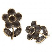 Пуссеты для инкрустации "Лютик" бронз.