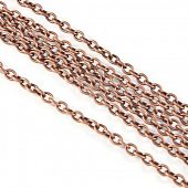 Цепь 6х4,5 мм. медн.