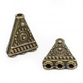 Концевик на 3 нити "Тибет" бронз.