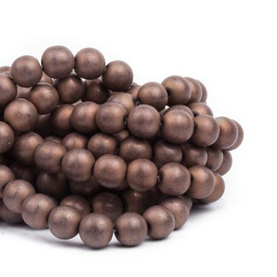 Гематит матовый "Шоколад" - бусина шар,10 мм.