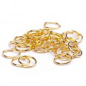 Колечки одинарные 8х0,8 мм. золот.