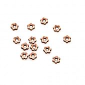 Бусина "Цвет черемухи" мед.