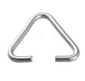 Держатель для кулона "Треугольник" 10х12 мм. ник.