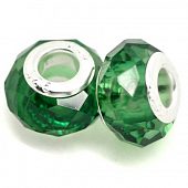 Бусина PNDR зеленая