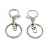 Основа для брелока "Кольцо" ник.