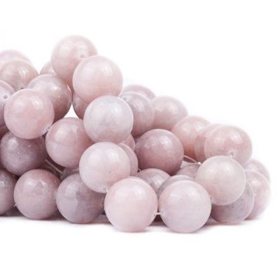 Нефрит серо-розовый "Пастель" - бусина шар, 20 мм.