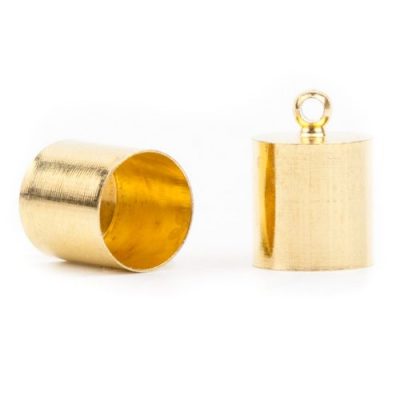 Концевик для шнура "Глазурь" 8,5 мм. золот.