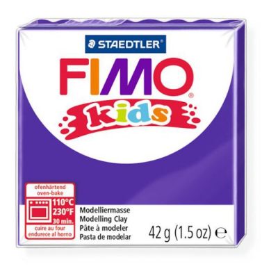 Полимерная глина FIMO kids, лиловый (6)