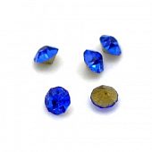 Стразы ss4 1,5 мм. (10 шт.) темно-синие.