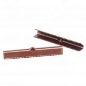 Зажим для ленты 45 мм. медн. текстурный