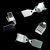 Зажим для ленты 05 мм. сер.