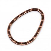 Декоративный элемент "Яйцо-контур" медн.