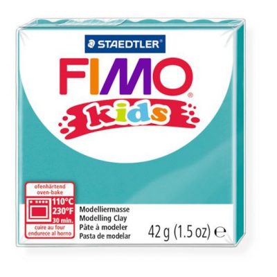 Полимерная глина FIMO kids, бирюзовый (39)