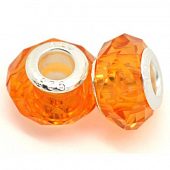 Бусина PNDR оранжевая