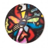 Кнопка Chunk стеклянная "Орнамент" #17