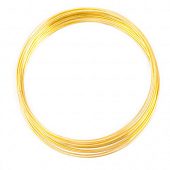 Проволока с памятью (memory) для браслетов (золот.)