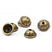 Шапочка "Заклепка" бронз.